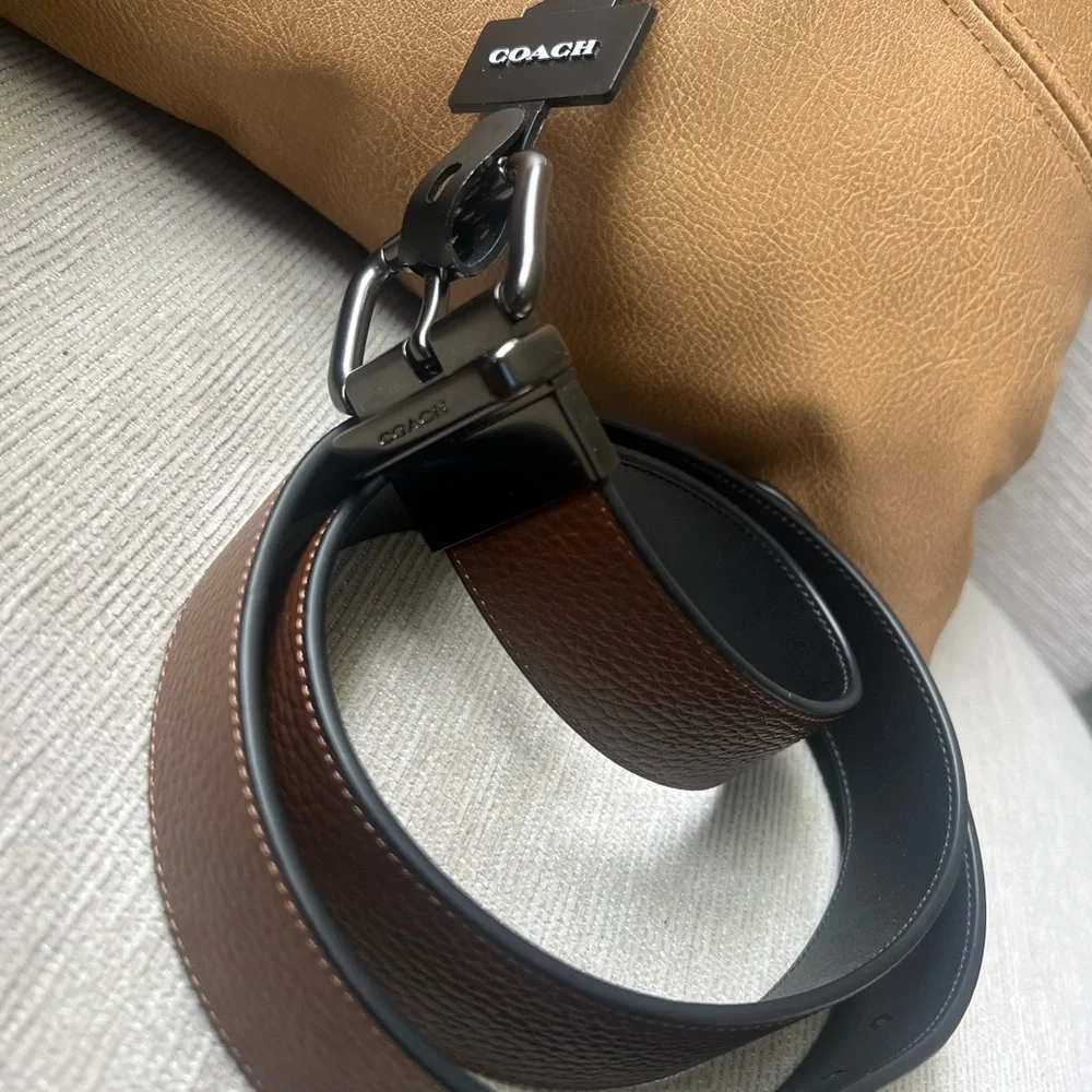 Coach Brown Leather Belt Bag - Picture 3 of 3